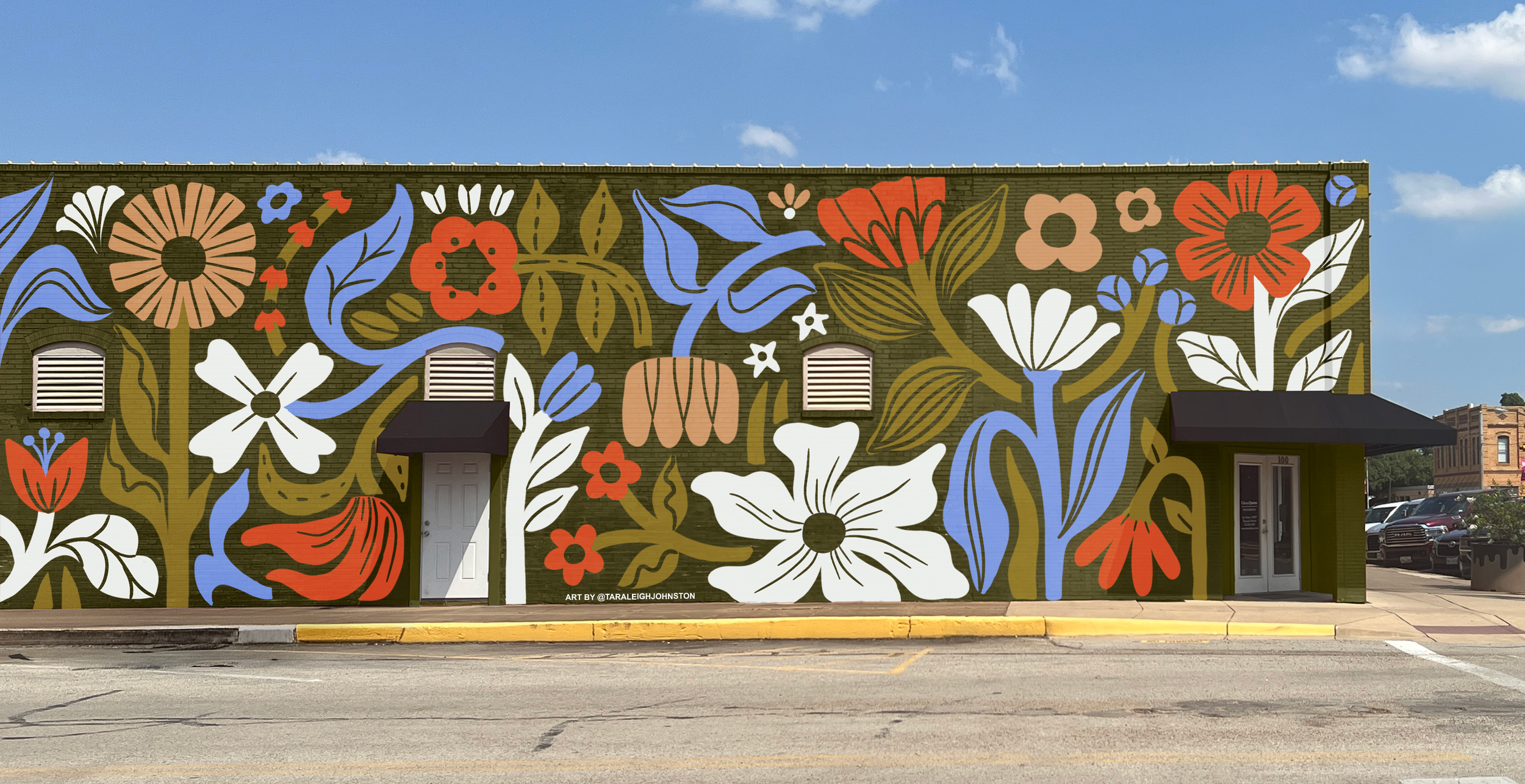 Tara Johnston | Austin-based Mural Artist-Mural Concepts